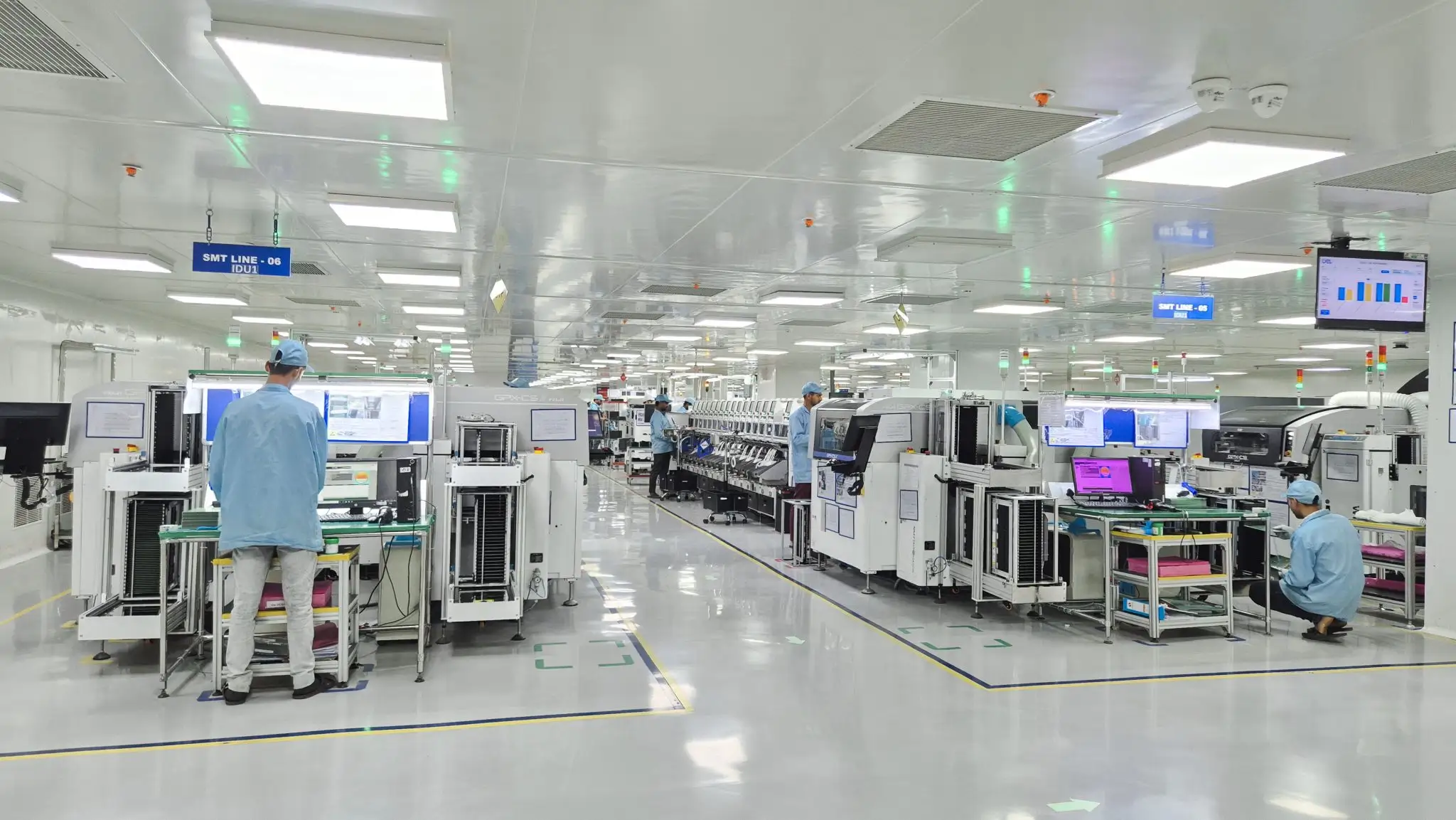 Electronics manufacturing operations at Optiemus Electronics