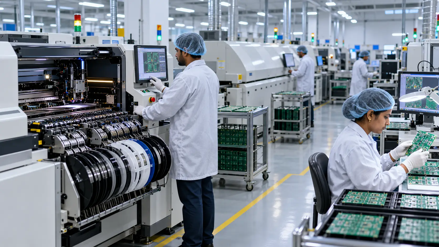 SMT assembly in electronics manufacturing